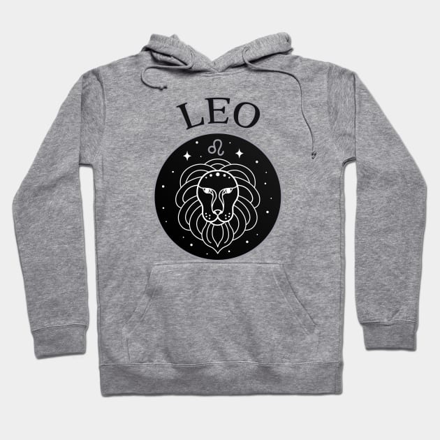 Leo Star Sign Zodiac Horoscope Cheeky Witch® Hoodie by Cheeky Witch